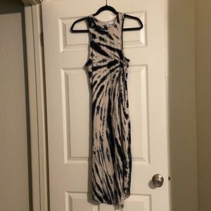 Young Fabulous & Broke Robbie Tank Dress Navy Blue